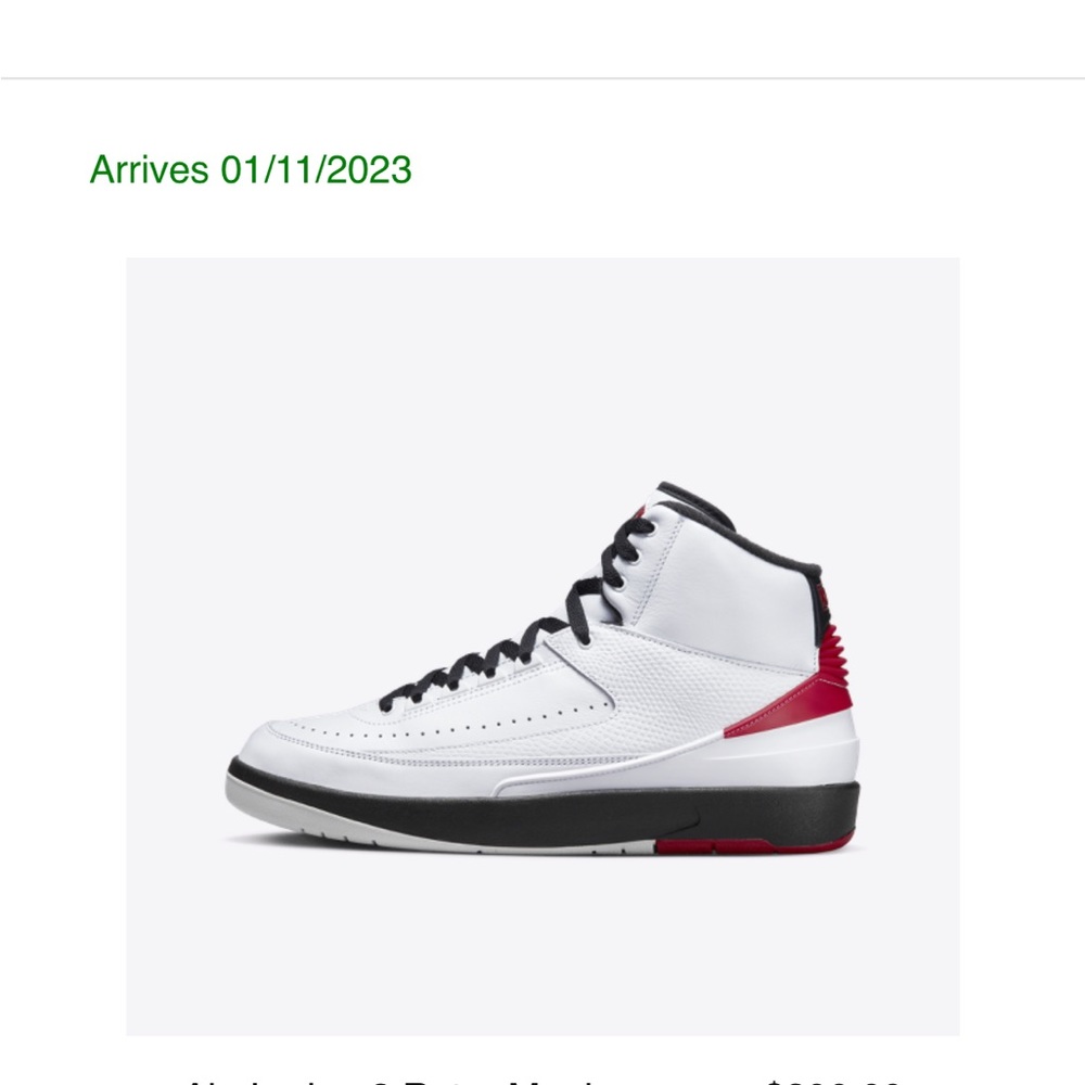 Jordan 2 og colorway